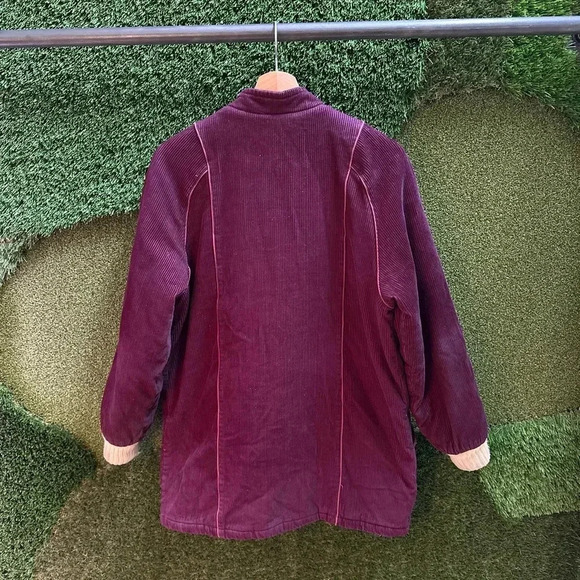 Vintage  ISPO Corduroy Button-up Jacket Large - Picture 2 of 3